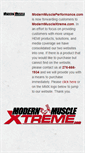 Mobile Screenshot of modernmuscleperformance.com